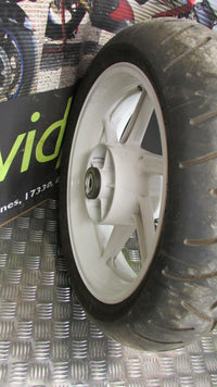 Honda CB600F CBF 600, 1991 Jantes Ariere , pneu, rear wheel with tyre,