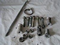 Honda CBR 600 F 4 99 00 2000  des guides de rouede la roue arrière,. rear wheel