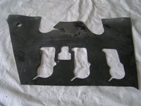 Triumph 955i Daytona,  Habillages moteur avant haut, TRIM,rubber cover front top