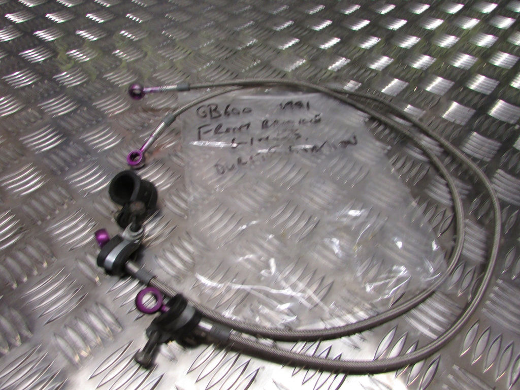 Honda CB600F CBF 600, 1991 Durite de frein avant front BRAKE LINES