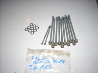 Kawasaki ZX9R 99 C2,    les boulons de culasse. cylinder head bolts
