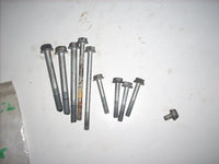 Kawasaki ZX9R 99 C2,boulons du carter moteur. Split crank case bolts.