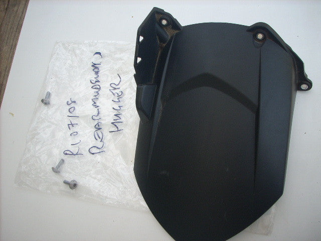 Yamaha YZF R1 2007-2008 4C8 07-08 GARDE BOUE ARRIERE , rear mud guard , hugger,f