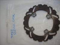 KAWASAKI NINJA ZX6R ZX-6R J1 J2 2000 2001 2002 disque de frein arriere AR, rear