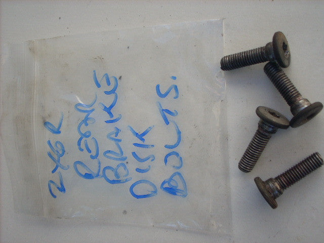 KAWASAKI NINJA ZX6R ZX-6R J1 J2 2000 2001 2002 Vis pour disque de frein arriere