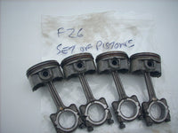 Yamaha FZ6 S2 2009 5VX (ok 07 08 09 )15993mile, 25588km, jeu de pistons et biell