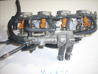 Yamaha FZ6 S2 2009 5VX (ok 07 08 09 )15993mile, 25588km, Rampe d injecteur injec