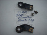 Yamaha FJ 1200 92 (91/93) 3WX attaches de clignotants arriere Rear indicaor brac