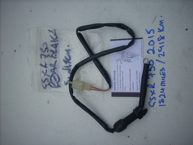 Suzuki GSXR 1000 11-15 L2-5 Interrupteur contacteur de feu de frein arrière REAR
