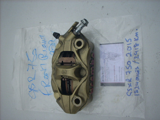 Suzuki GSXR 1000 11-15 L2-5 ÉTRIER DE FREIN , avant droit BREMBO FRONT RIGHT BRA