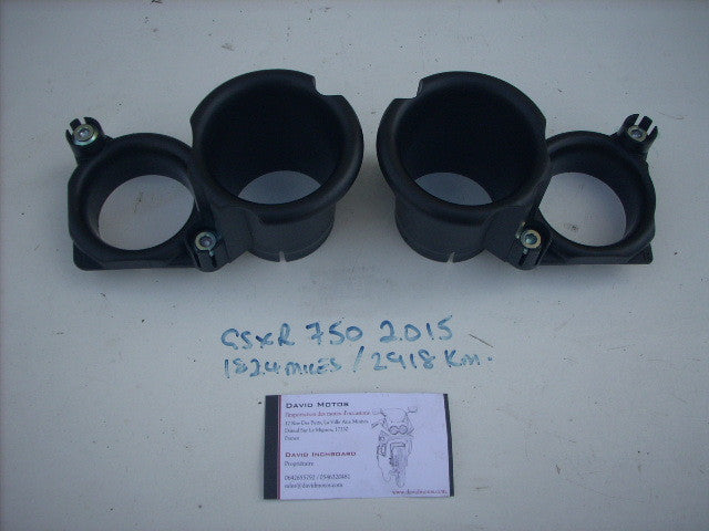 Suzuki GSXR 1000 11-15 L2-5 cornets, full power Inlet Rubbers / Intake Manifolds