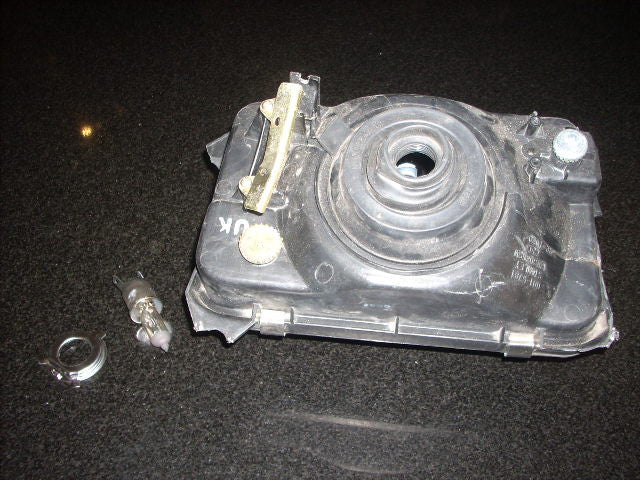 * 2004 Kawasaki ZZR 600 ZX E11, éclairage phare avant, version Anglaise FRONT /H