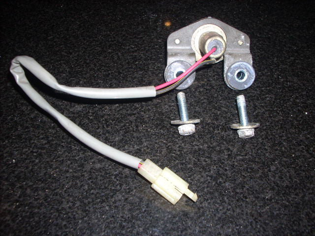 2004 Kawasaki ZZR 600 ZX E11, feu eclairage plaque immatriculation, OEM REAR NUM