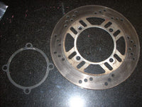 2004 Kawasaki ZZR 600 ZX E11, disque de frein arriere AR, rear disc low mileage,