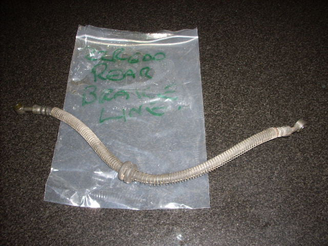 2004 Kawasaki ZZR 600 ZX E11, Durite de frein ariere, rear BRAKE LINE Bremsleitu