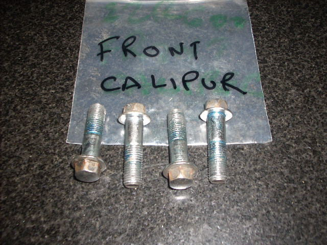 2004 Kawasaki ZZR 600 ZX E11, VIS POUR ÉTRIER DE FREIN avant FRONT BRAKE CALIPER