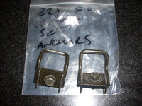 2004 Kawasaki ZZR 600 ZX E11, fixation de sous le siège, under seat brackets