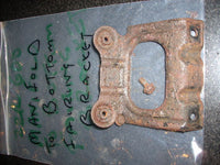 2004 Kawasaki ZZR 600 ZX E11, attache de pot ar arrier rear exhaust bracket