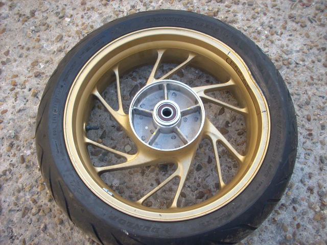 2015 Honda CB650F ABS , ok 14/15 Jantes Ariere , pneu, rear wheel with tyre, Rad