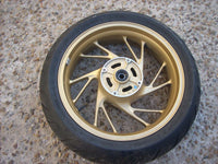 2015 Honda CB650F ABS , ok 14/15 Jantes Ariere , pneu, rear wheel with tyre, Rad