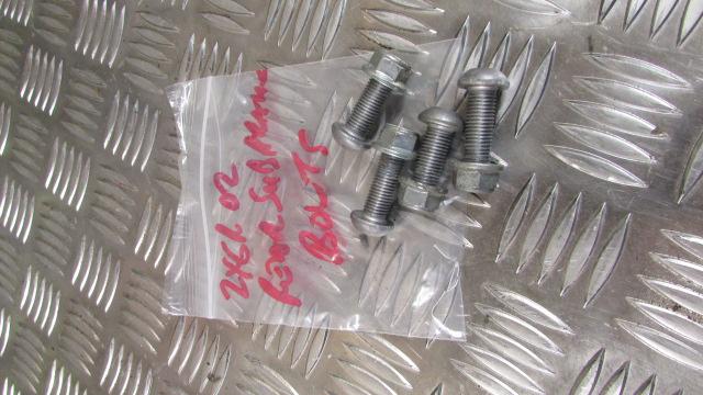 KAWASAKI NINJA ZX6R ZX-6R J1 J2 2000/2 Vis Arrière bâti tubulaire BOUCLE ARRIERE