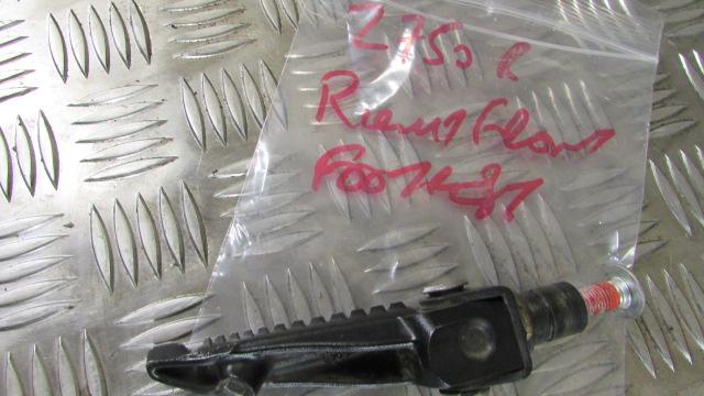 KAWASAKI Z750R, ZR750NBF,2011(OK 08/17)repose pied AV droit,, foot rest front ri