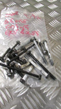 KAWASAKI ZX6R ZX-6R NINJA ZX600F F1 F2 F3 1995 1996 1997, les boulons de moteur