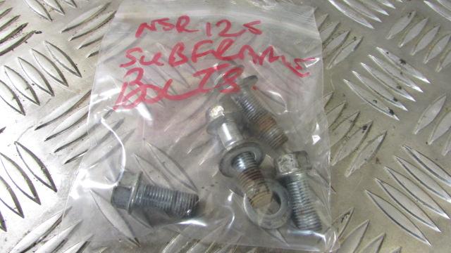 Honda NSR125R 2002 (95>03)Foxeye VIS pour le Arrière bâti tubulaire,boucle arrie