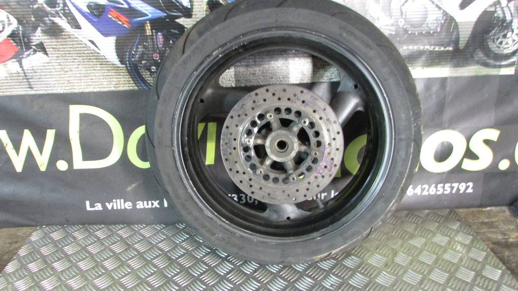 Yamaha Fazer FZS 600 2000 (1998/2003) RJ021 Jante Ariere , pneu, ROUE ARRIÈRE ,