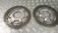 Honda CBR600F5 01-07 disques des freins avants AV paire ,,Pair of front discs,,l
