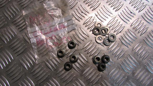 Ducati 696 Monster, les écrou de culasse. cylinder head nuts