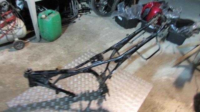 Yamaha YBR 125 2008, 2005>17 ,cadre anglaise sans carte gris,frame was cat B, no