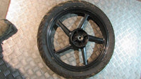 Yamaha YBR 125 2008, 2005>17 ,Jantes Ariere , pneu, , rear wheel with tyre