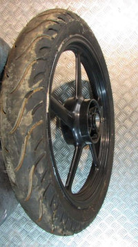 Yamaha YBR 125 2008, 2005>17 ,Jantes Ariere , pneu, , rear wheel with tyre