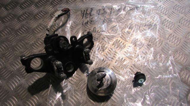 Yamaha YBR 125 2008, 2005>17 kit serrure , un clef, avec bouchon de réservoir, s