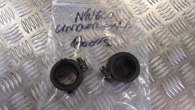 Honda NTV 600 Revere RC33 1989, tubulure d'admission moteur carburateur Snorkles