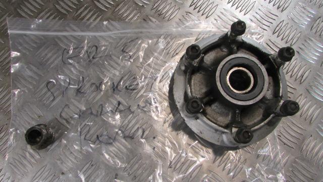 Kawasaki ER5 E3, 1999, Pignon support arrière,rear sprocket carrier cush drive ,