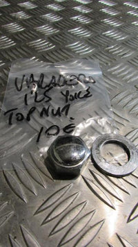 Honda Varadero XL 125 (05) JC32,T de Fourche Supérieur écrou et rondelle chromés