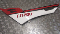 Yamaha FJ 1200 1993 3CX 91/96 carénage cache gauche sous le siege et reservoir,,