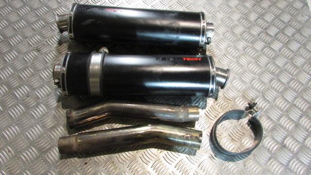 Ducati 750 SS ie 99>03 900 SS,les pots échappements , Power Tech ,Exhaust Silenc