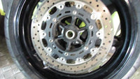 Yamaha YZF R6 99-02 5EB Jante AV avant avec pneu neuf et disques ,front wheel wi