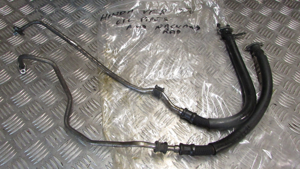 Honda VFR 750 RC24 1988 durites des huile ,x2,OIL COOLER RADIATOR HOSES, pipes,