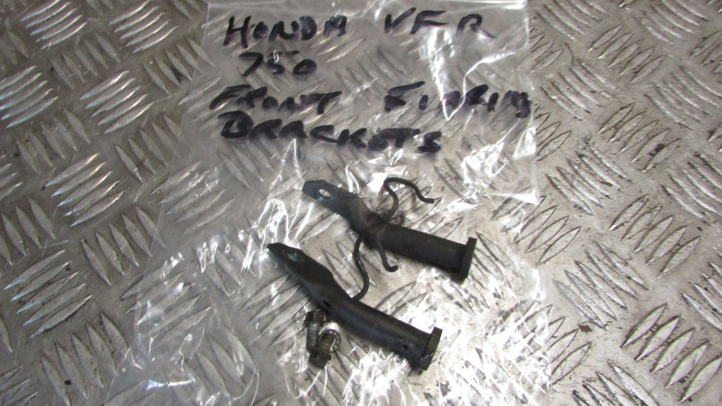 Honda VFR 750 RC24 1988 attache de carrenage a cadre, haut gauche et droite, Fai