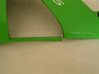 Kawasaki ZX6R ZX636 05 06 C1H C6F ,CARRENAGE avant droite centre, petit fissure