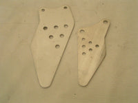 Kawasaki ZX6R ZX636 05 06 C1H C6F ,Pair REPOSE-PIEDS TALON GUARDE, heal guards,