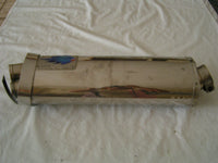 Yamaha YZF R6 RJ RN 04 03 05,  pot échappement, endommagés,  EXHAUST,EVO Blue fl