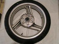 Honda DEAUVILLE  NT700VA NTV700 Jante AV et bridgestone pnue, front wheel with g