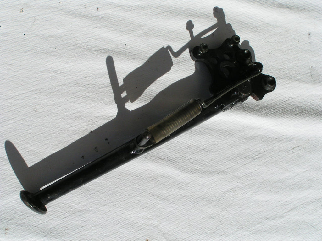 Kawasaki ZX6R ZX636 05 06 C1H C6F ,Bequilles Laterales , SIDE STAND ASSY KICK PR