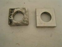 Kawasaki ZX6R ZX636 05 06 C1H C6F ,rear wheel spacers , entretoises de roue arri