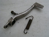 Kawasaki ZX9R 99 C2,  PEDALE FREIN AR , arrier tordu et ressort, REAR BRAKE PEDA